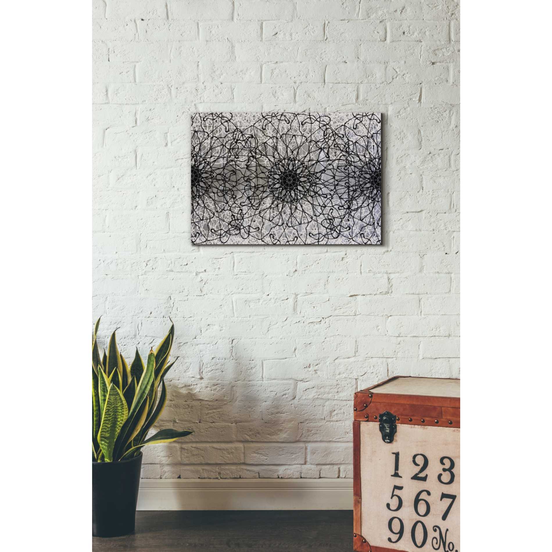 'Elegant Pattern 2' by Irena Orlov, Canvas Wall Art,26 x 18