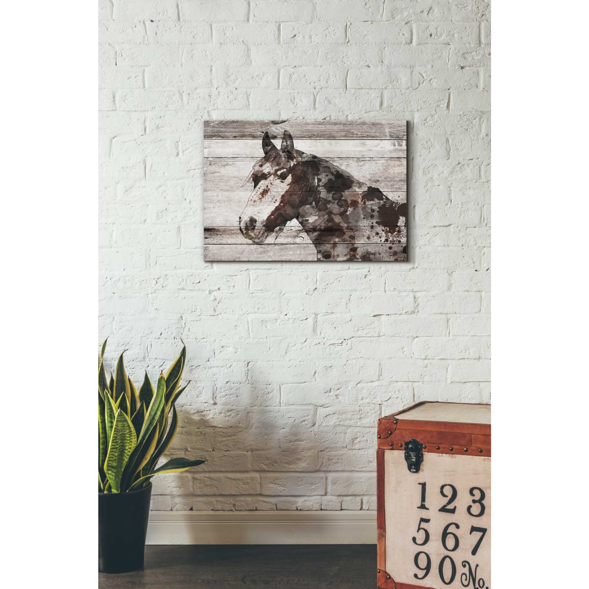 'Jalisco Horse' by Irena Orlov, Canvas Wall Art,26 x 18