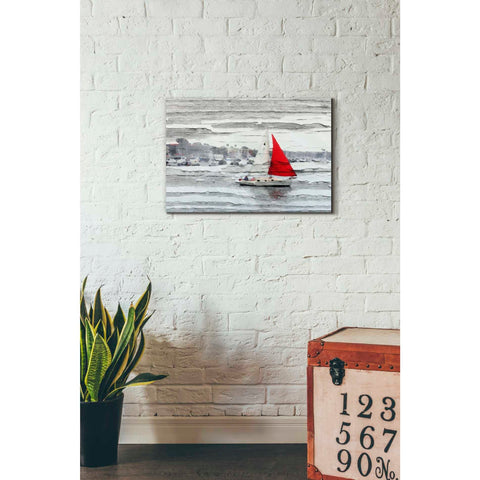 Image of 'Scarlet Sails' by Irena Orlov, Canvas Wall Art,26 x 18