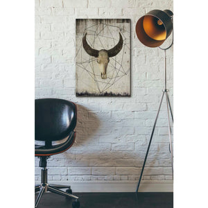 'Buffalo Skull' by Irena Orlov, Canvas Wall Art,18 x 26