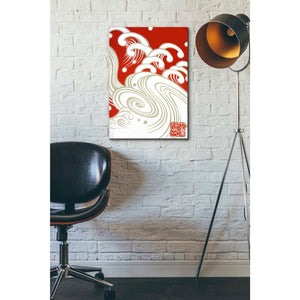 'Wave A' by Zigen Tanabe, Giclee Canvas Wall Art