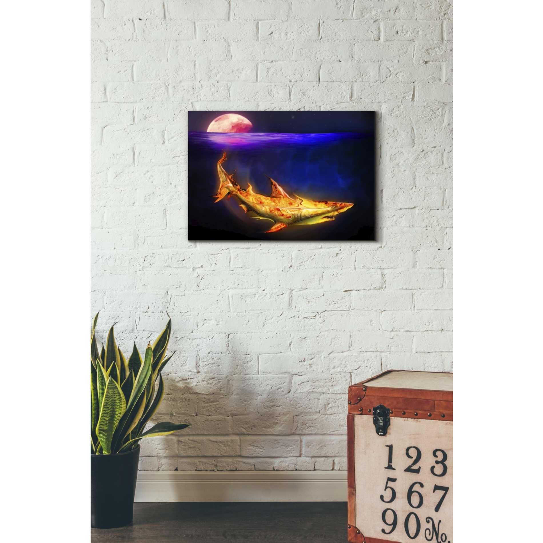 'Mako Shark' by Michael StewArt, Giclee Canvas Wall Art