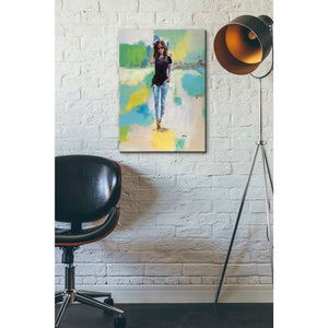 'Casual' by Oscar Alvarez Pardo, Canvas Wall Art,18 x 26