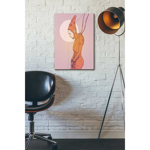 Image of 'Alpha Omega Orange' by Craig Snodgrass, Canvas Wall Art,18 x 26
