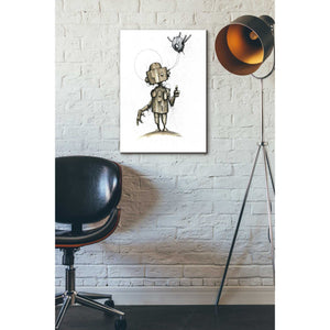 'Ink Bot 1.0' by Craig Snodgrass, Canvas Wall Art,18 x 26