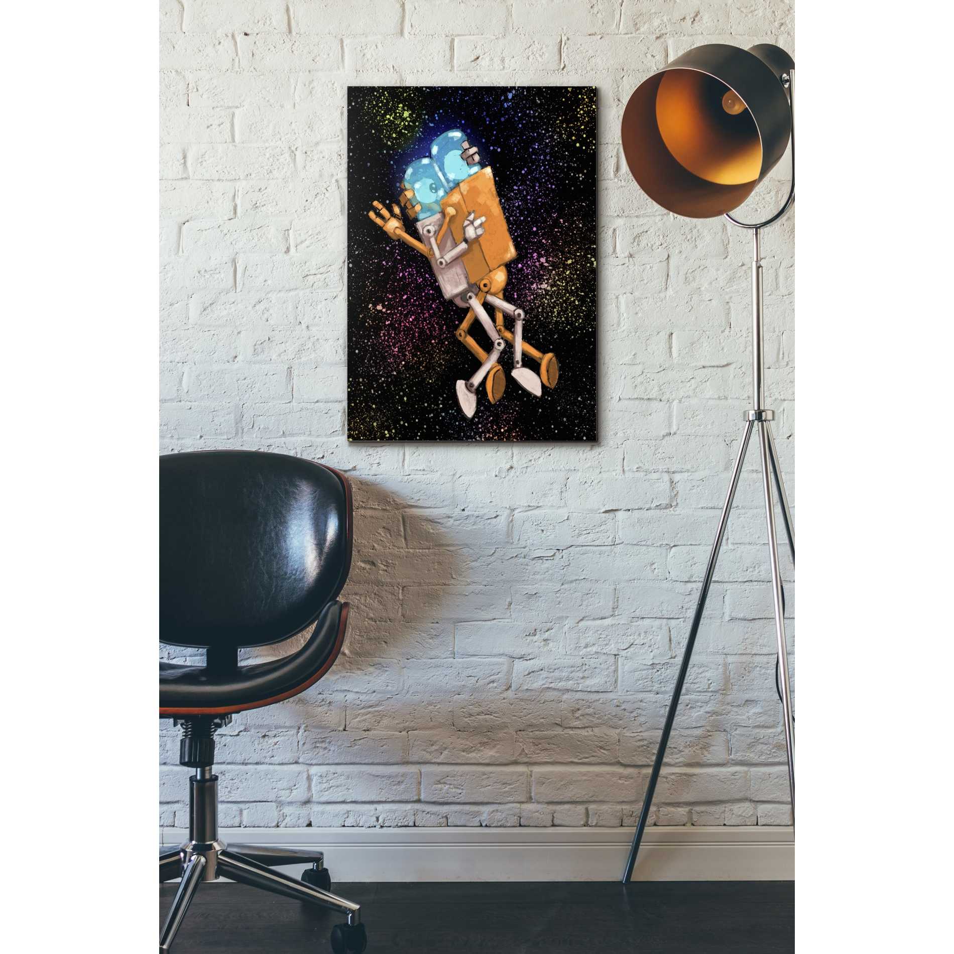 'Robo Love' by Craig Snodgrass, Canvas Wall Art,18 x 26