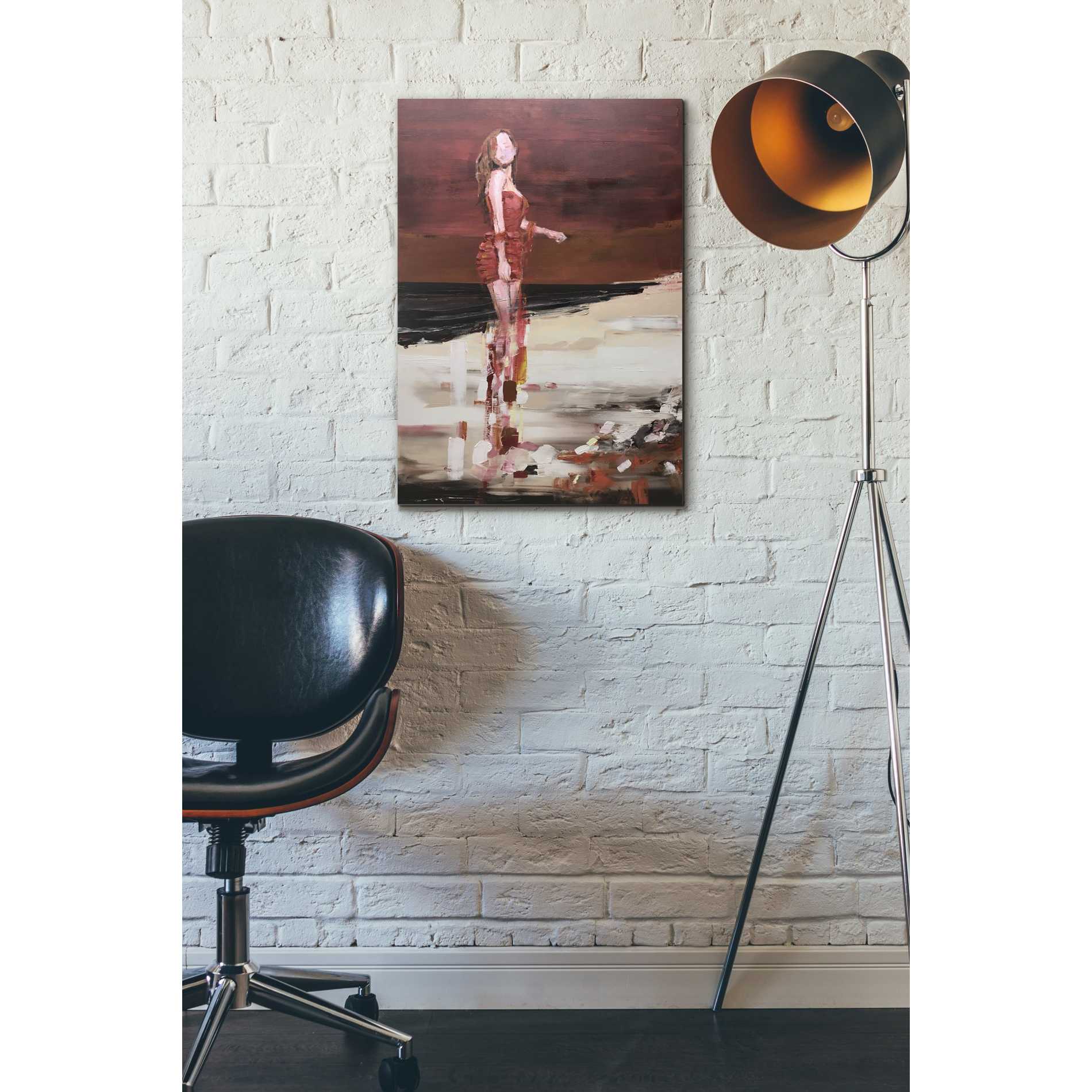 'In Red' by Oscar Alvarez Pardo, Canvas Wall Art,18 x 26
