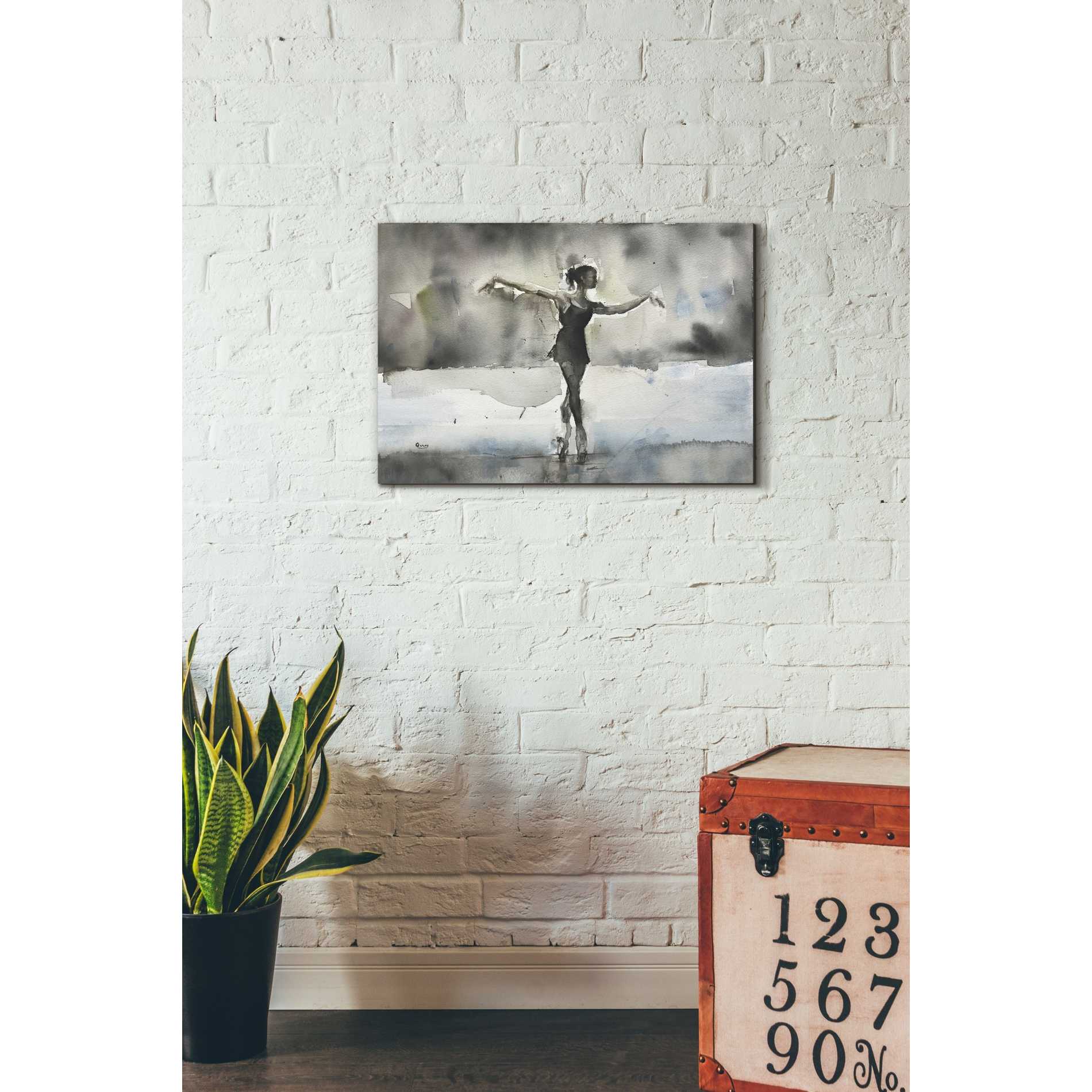 'Practice' by Oscar Alvarez Pardo, Canvas Wall Art,18 x 26