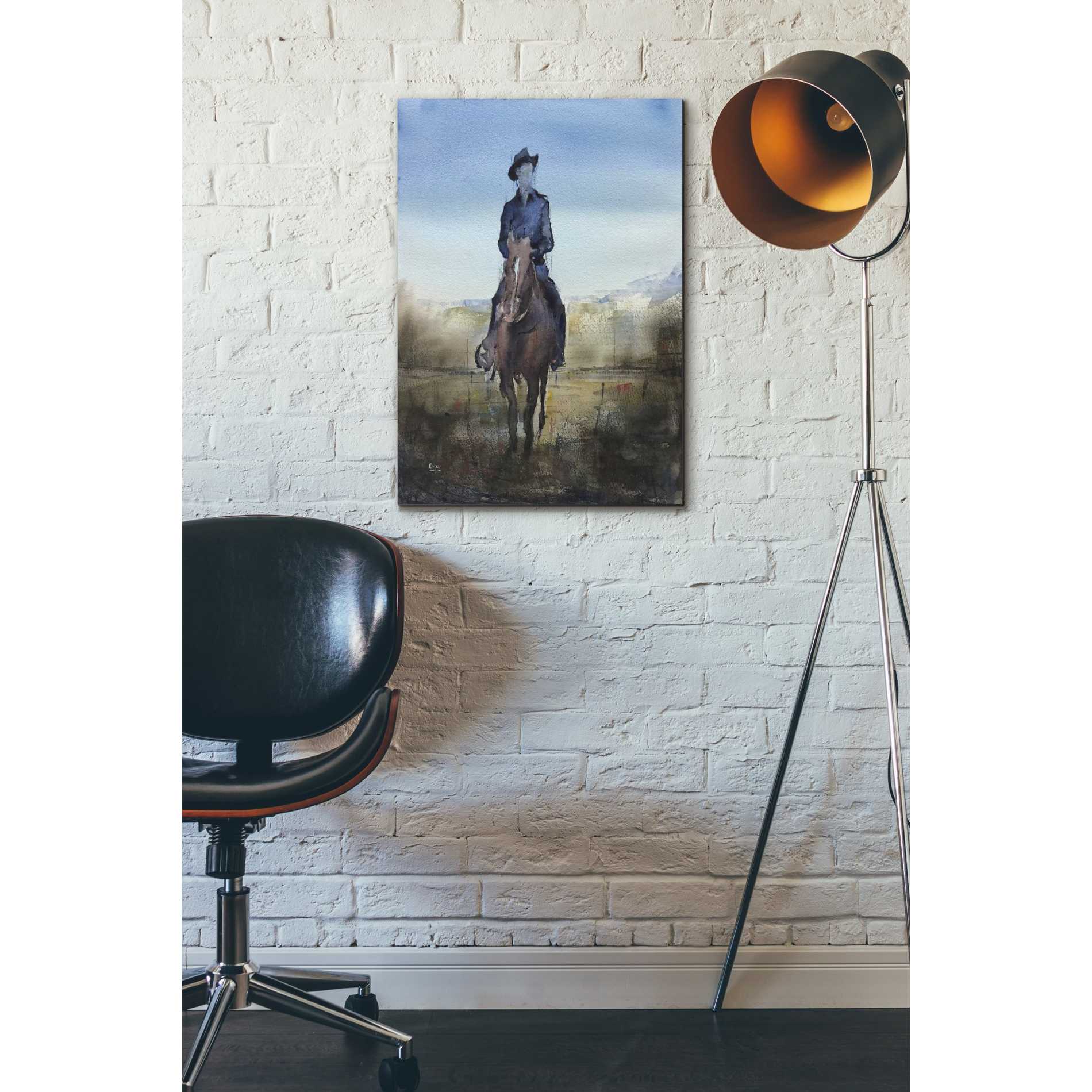 'In The Calm' by Oscar Alvarez Pardo, Canvas Wall Art,18 x 26