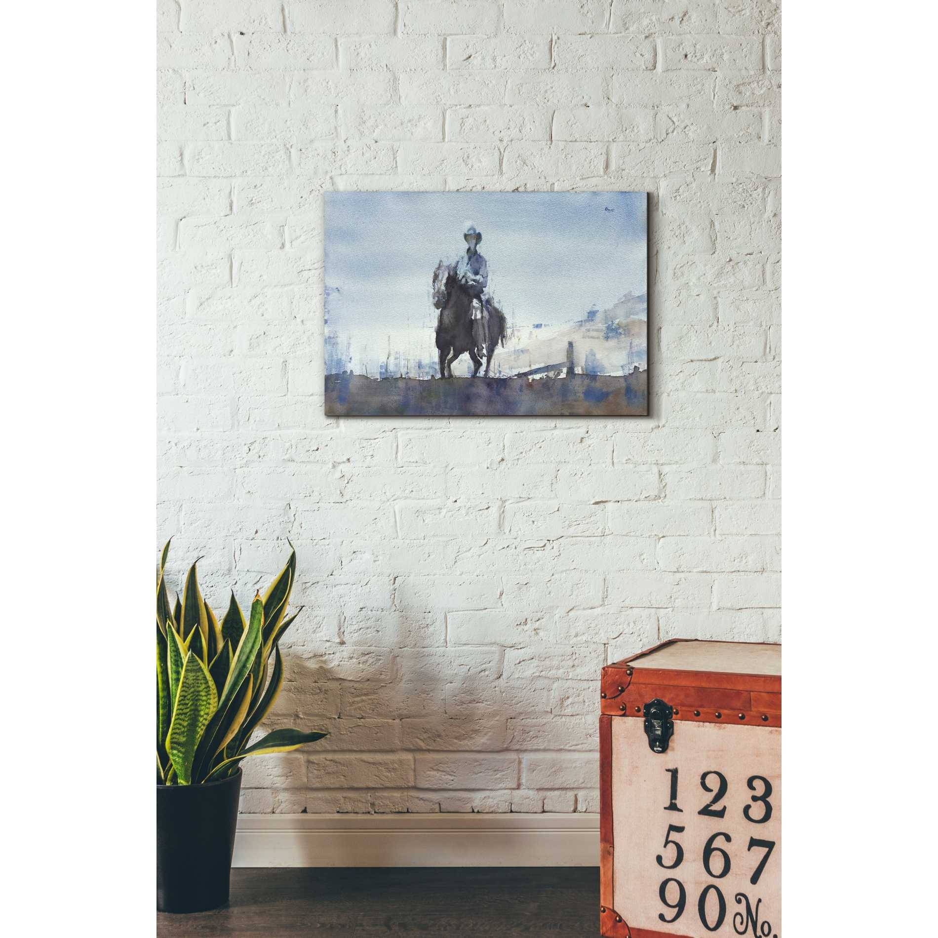'Trail' by Oscar Alvarez Pardo, Canvas Wall Art,18 x 26