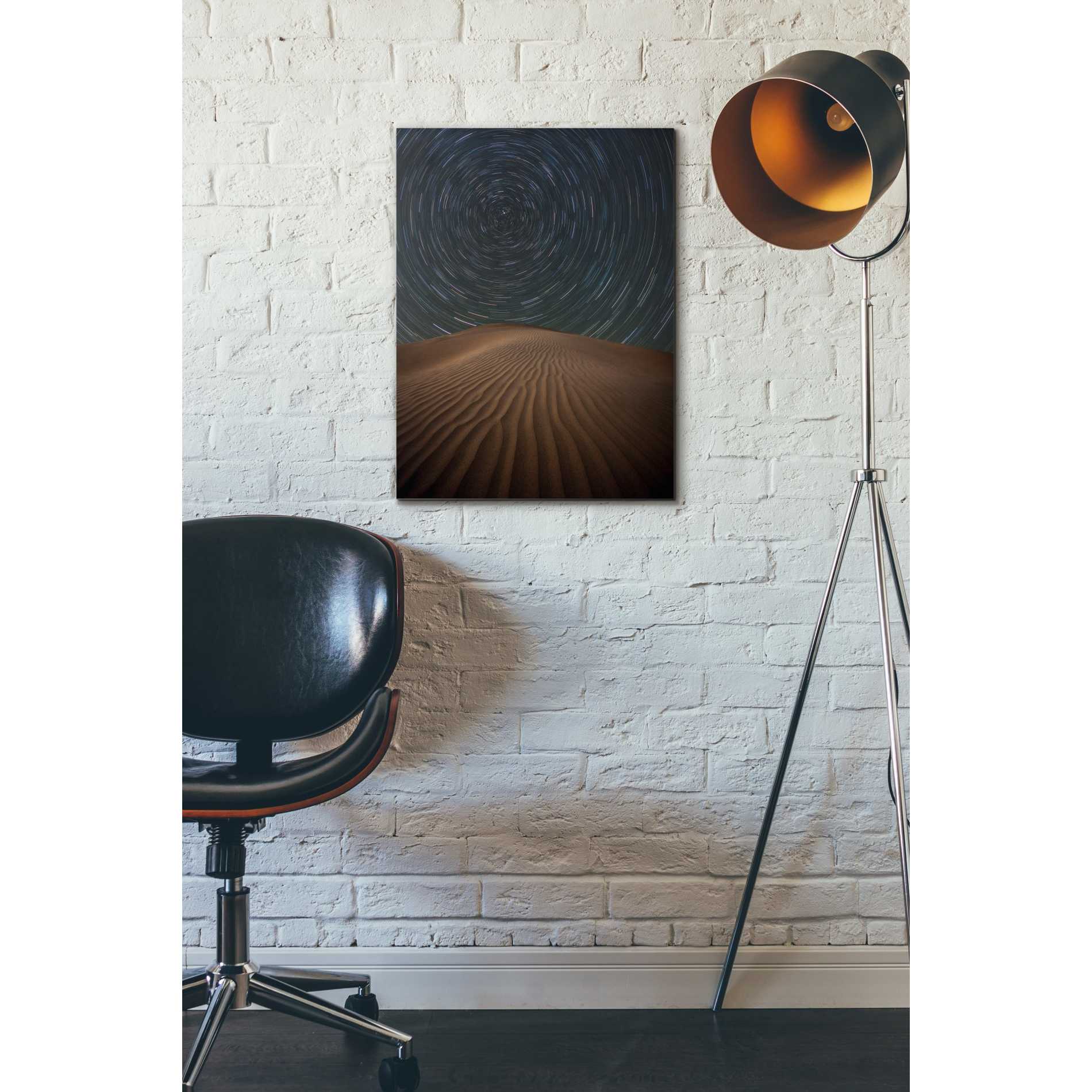 'Alone on The Dunes' by Darren White, Canvas Wall Art,18 x 26
