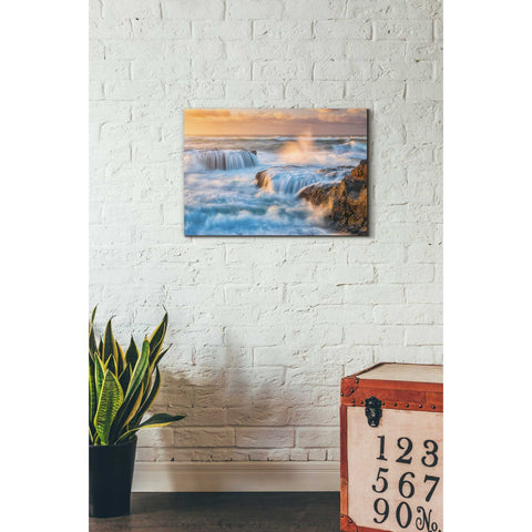 Image of 'Sunset Fury' by Darren White, Canvas Wall Art,18 x 26