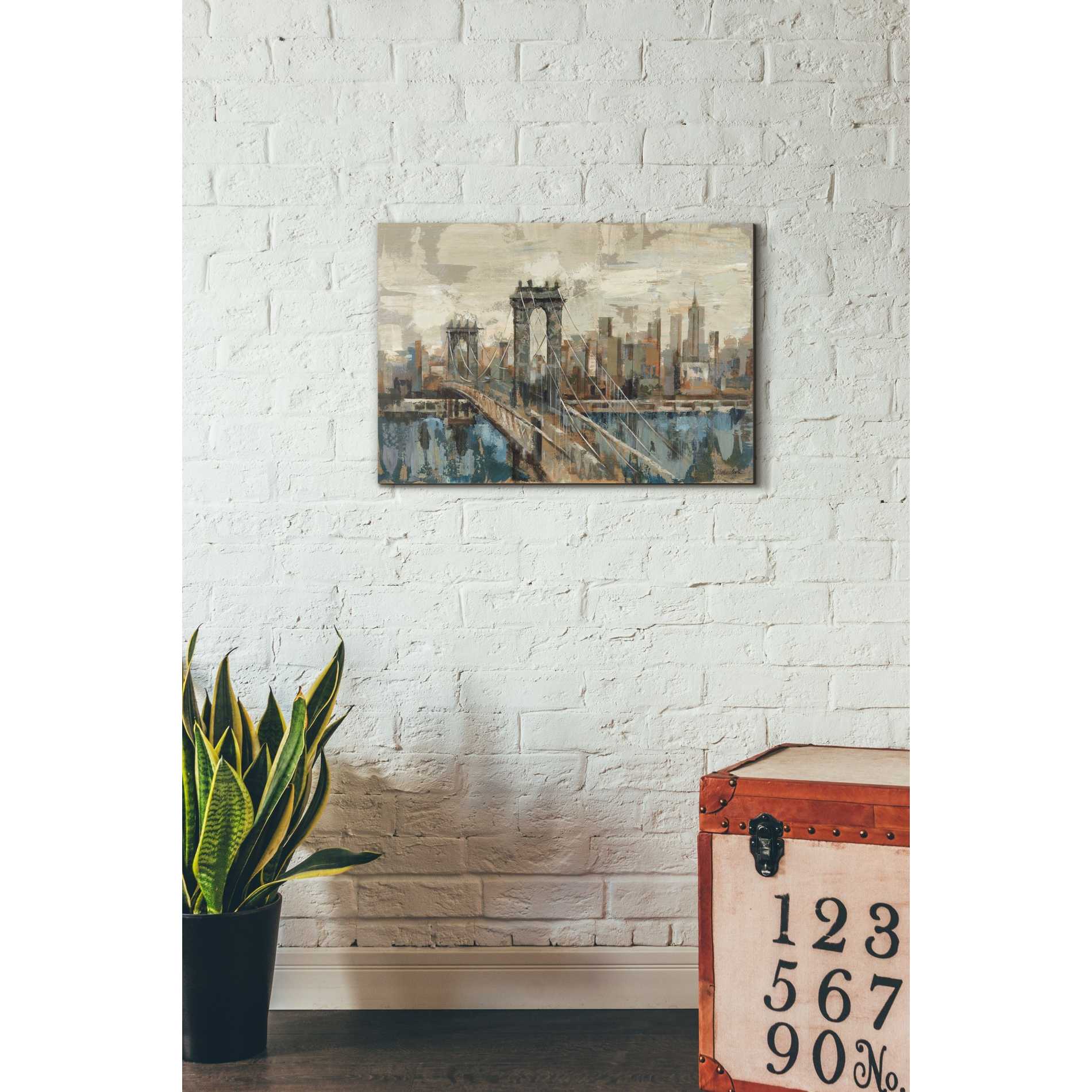 'New York View' by Silvia Vassileva, Canvas Wall Art,18 x 26