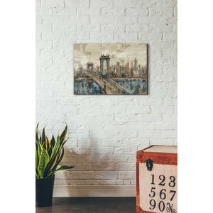 'New York View' by Silvia Vassileva, Canvas Wall Art,18 x 26