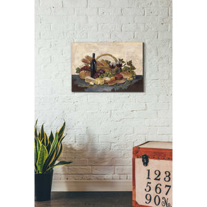 'Tuscan Evening Wine' by Silvia Vassileva, Canvas Wall Art,18 x 26