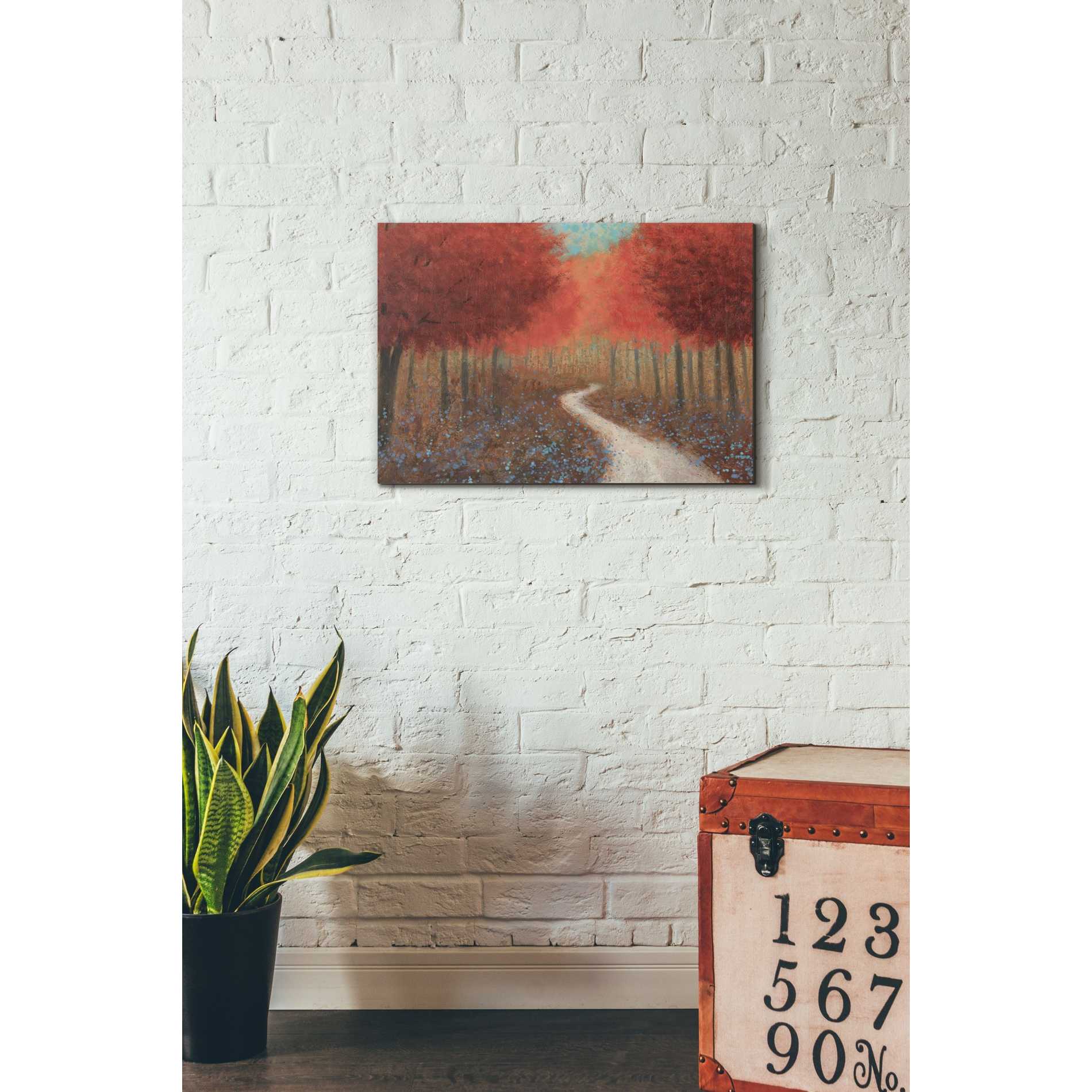 'Forest Pathway' by James Wiens, Canvas Wall Art,18 x 26