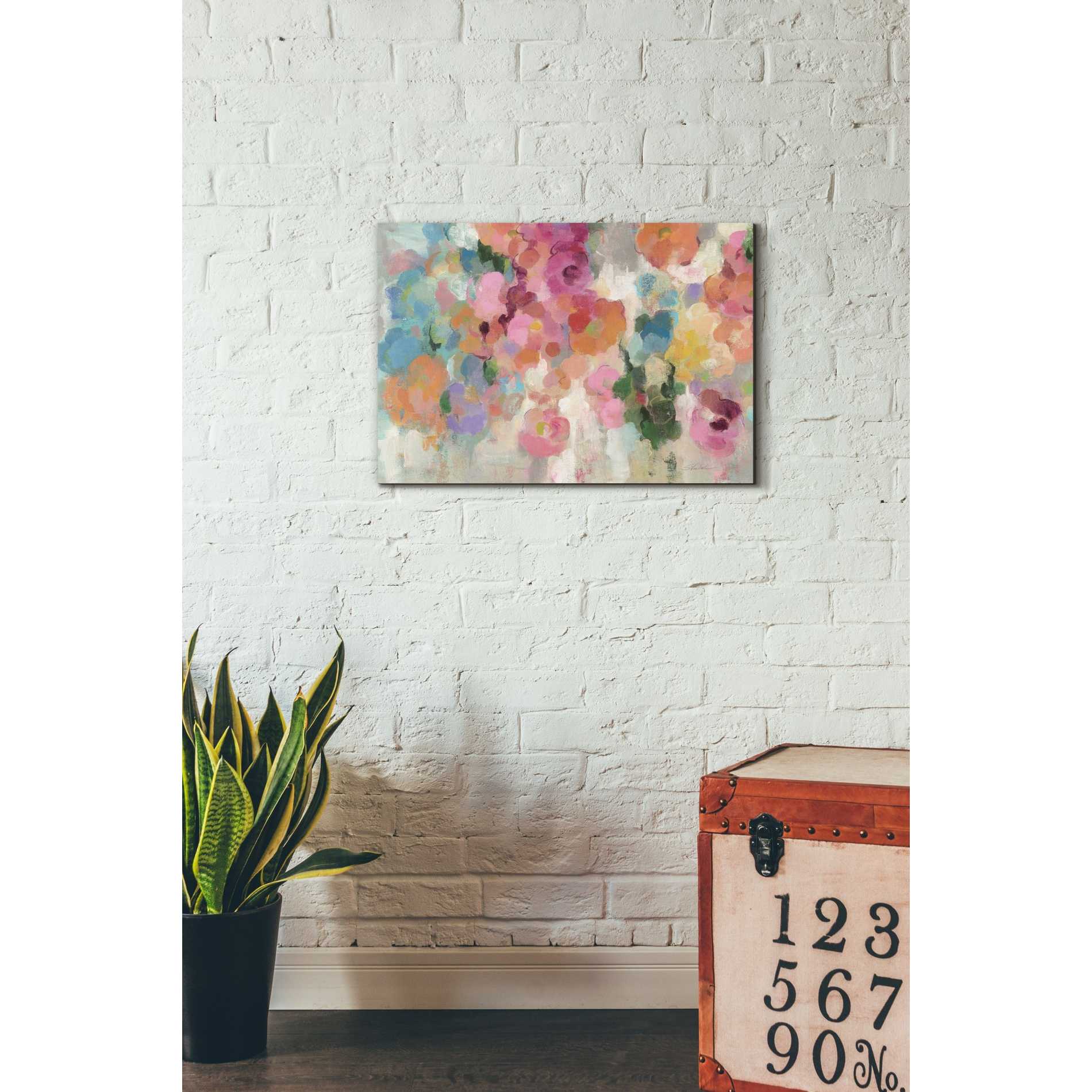 'Colorful Garden I' by Silvia Vassileva, Canvas Wall Art,18 x 26