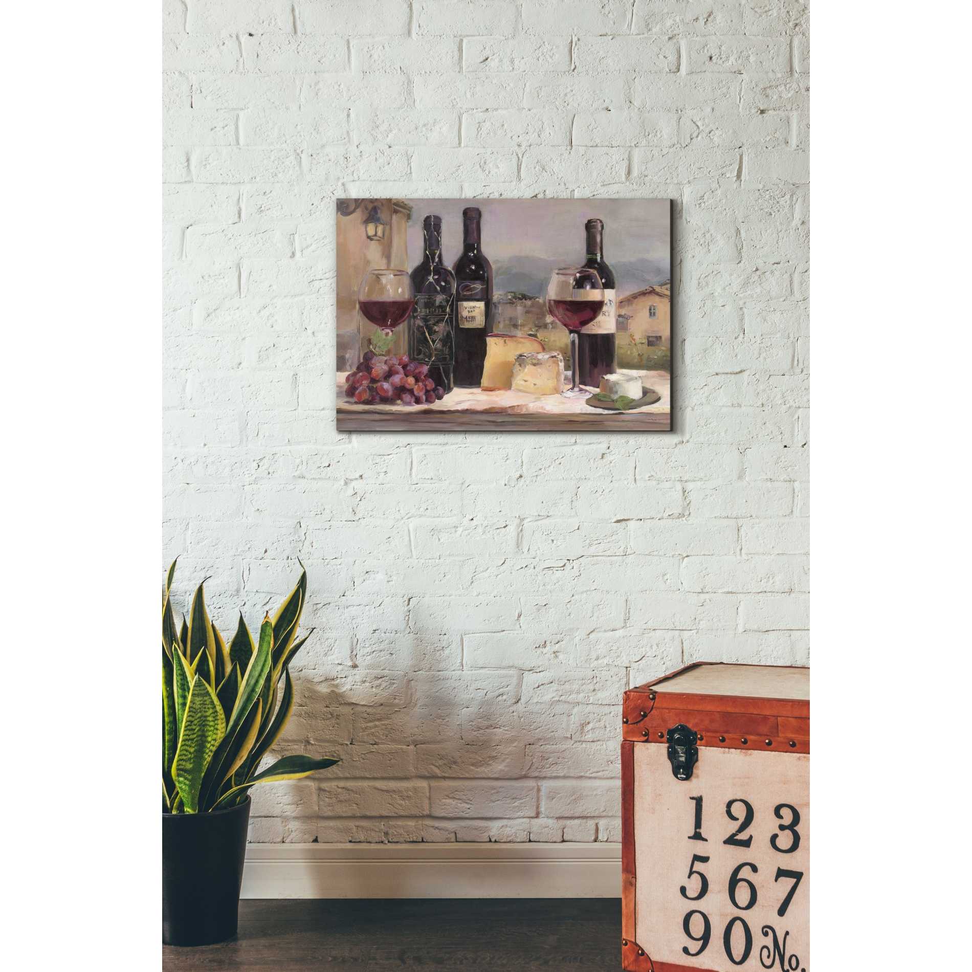 'Villa Reds' by Marilyn Hageman, Canvas Wall Art,18 x 26