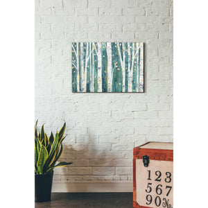 'Birches in Spring' by Julia Purinton, Canvas Wall Art,18 x 26