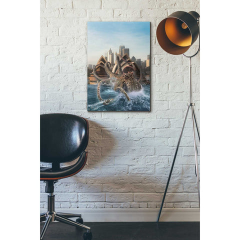 Image of 'Catch of His Life' Canvas Wall Art,18 x 26