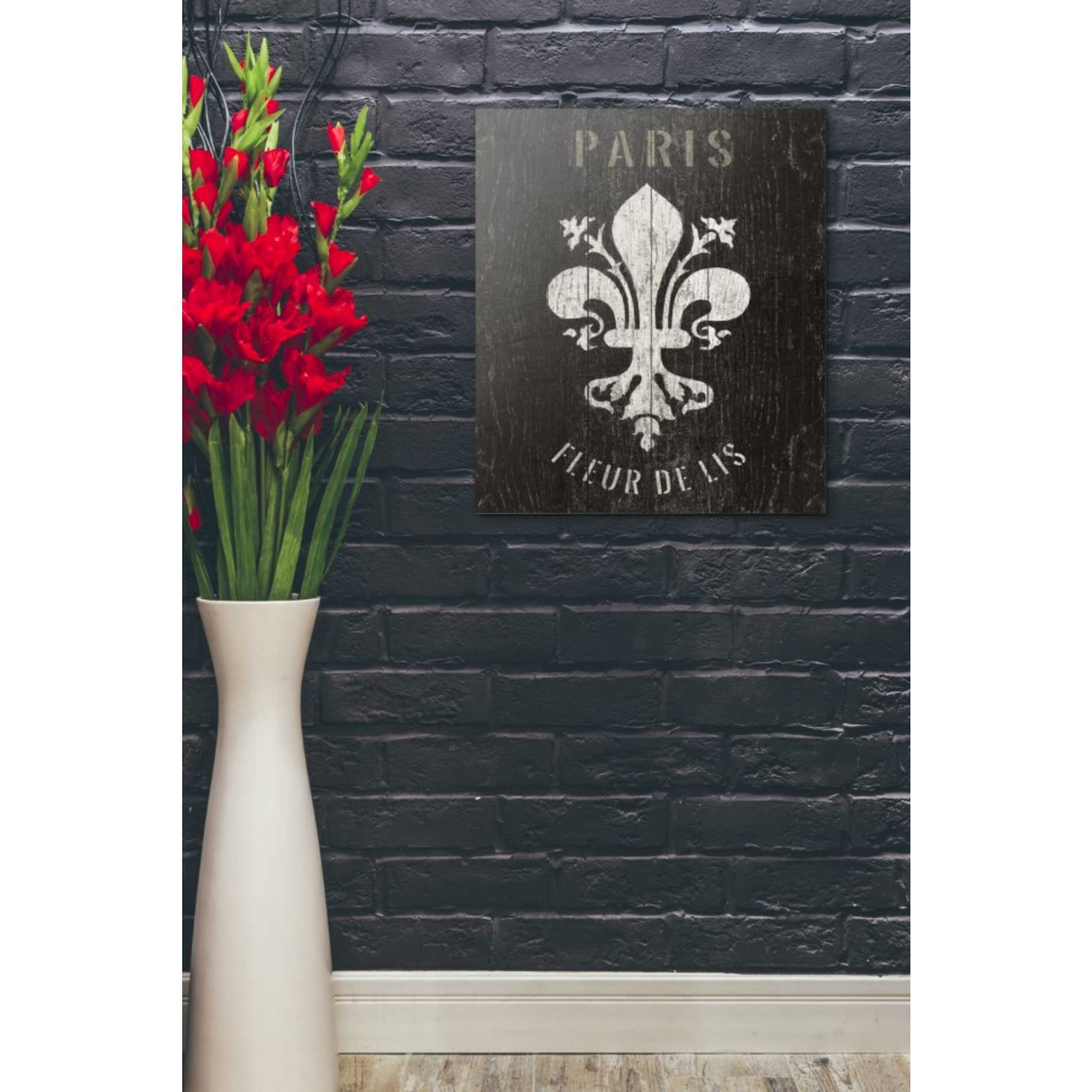 'Refurbished Fleur-de-lis' by Wild Apple Portfolio, Canvas Wall Art,20 x 24