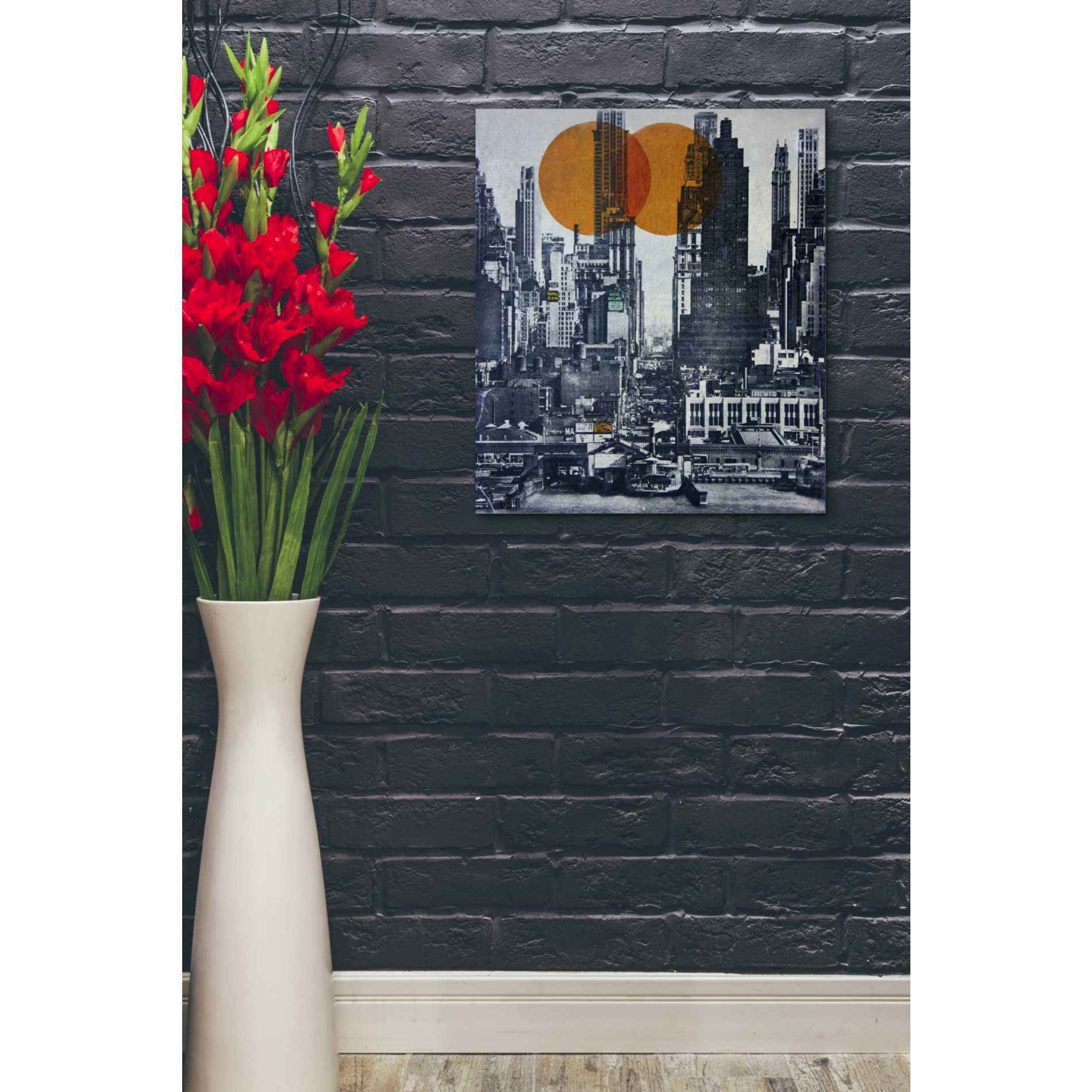 'NEW YORK SKYLINE 1948' by DB Waterman, Giclee Canvas Wall Art