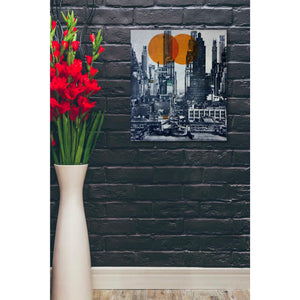 'NEW YORK SKYLINE 1948' by DB Waterman, Giclee Canvas Wall Art