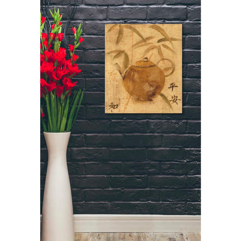 Image of 'Asian Teapot IV' by Cheri Blum, Canvas Wall Art,20 x 24