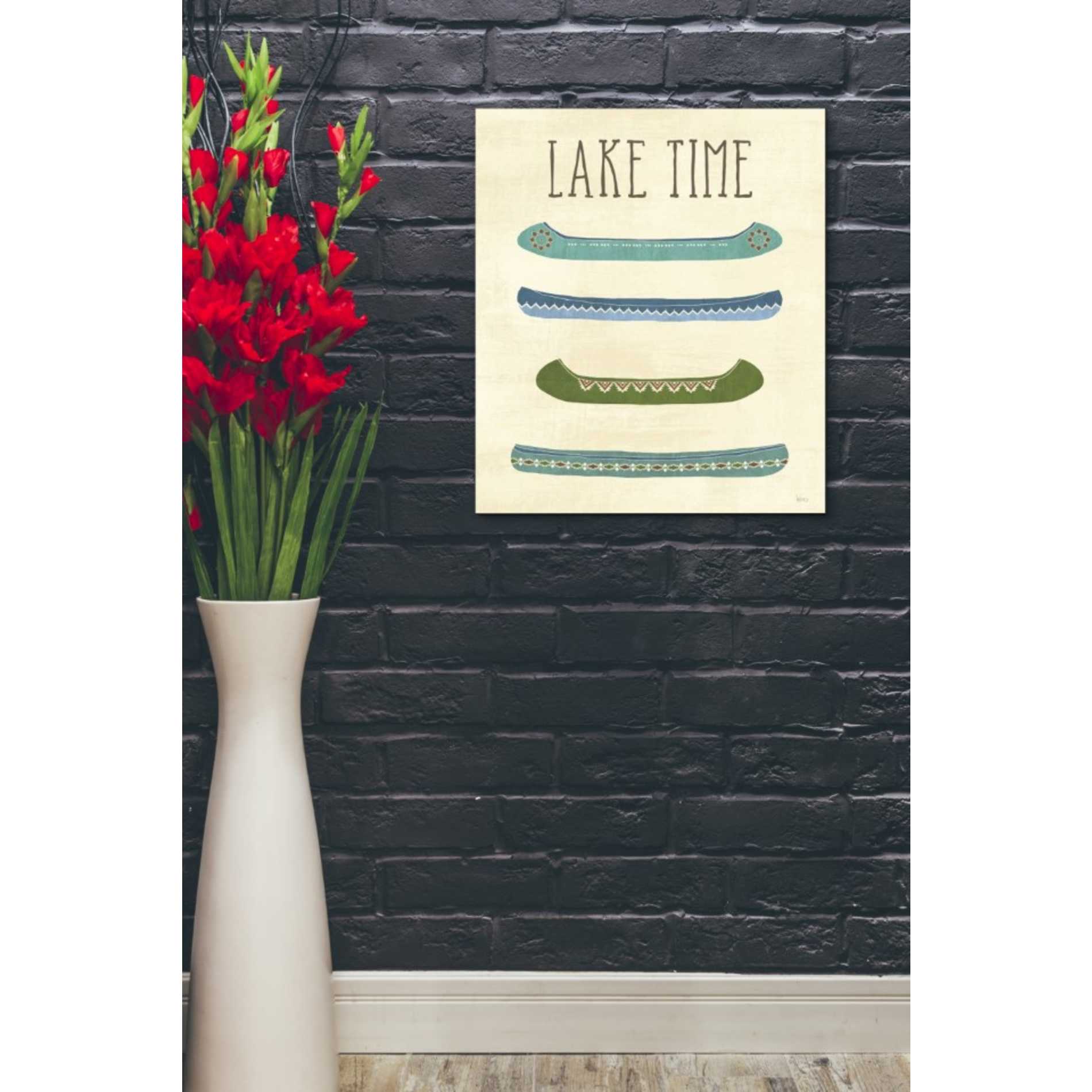 'Lake Retreat V' by Veronique Charron, Canvas Wall Art,20 x 24