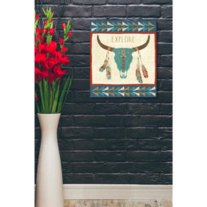 'Southwest at Heart II FLAG' by Veronique Charron, Canvas Wall Art,20 x 24