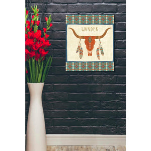'Southwest at Heart I FLAG' by Veronique Charron, Canvas Wall Art,20 x 24