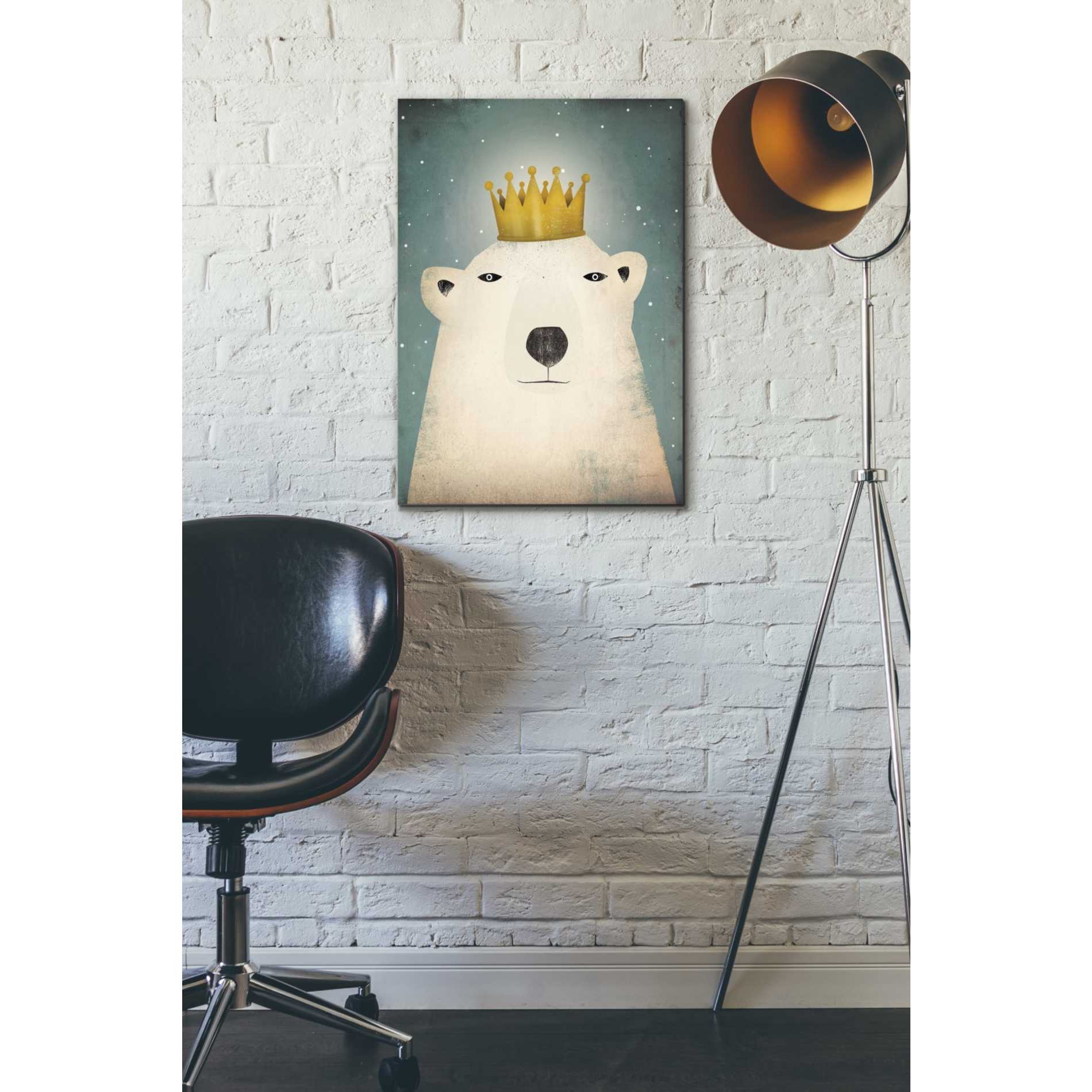 'Polar King' by Ryan Fowler, Canvas Wall Art,20 x 24