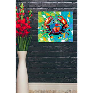 'Seaside Crab I' by Carolee Vitaletti Giclee Canvas Wall Art