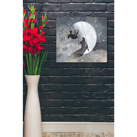 Image of 'Celestial Love II' by Victoria Borges Canvas Wall Art,24 x 20