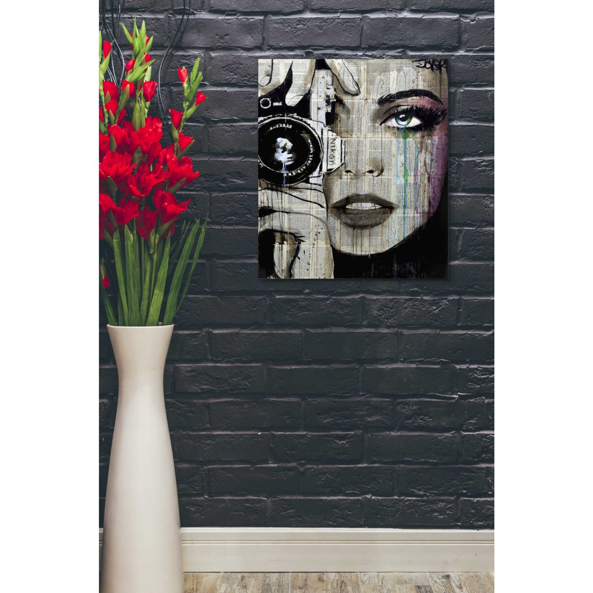 'Zoom' by Loui Jover, Canvas Wall Art,20 x 24