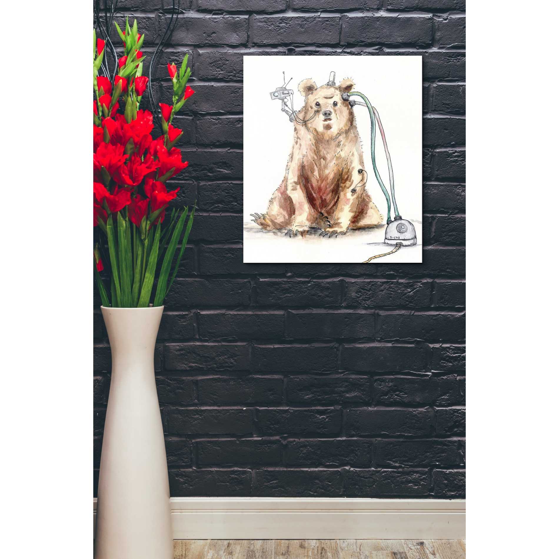 'Ruxpin' by Craig Snodgrass, Canvas Wall Art,20 x 24