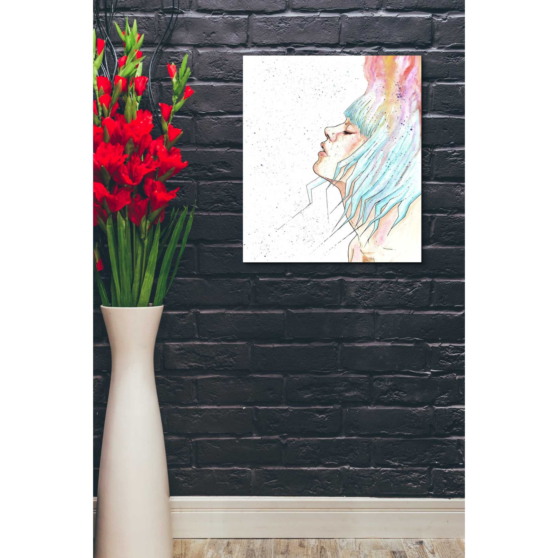 'Space Queen Rebirth' by Craig Snodgrass, Canvas Wall Art,20 x 24