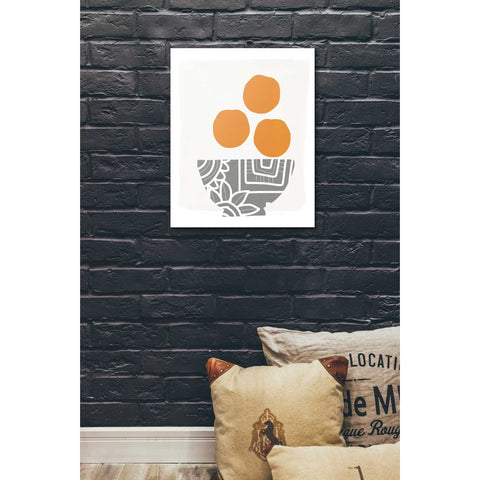 Image of 'Bowl of Oranges' by Linda Woods, Canvas Wall Art,20 x 24