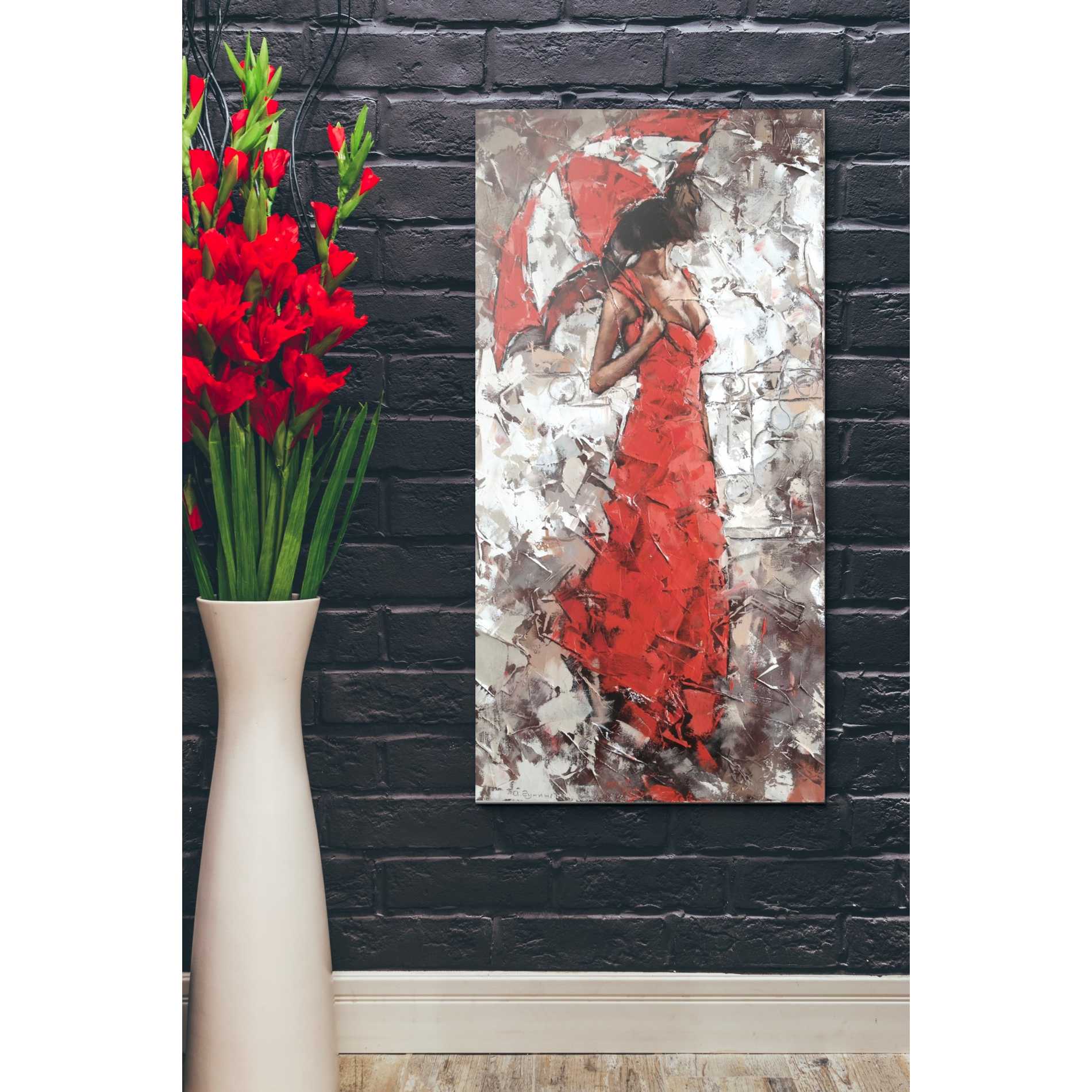 'White Dunes 2' by Alexander Gunin, Canvas Wall Art,20 x 40