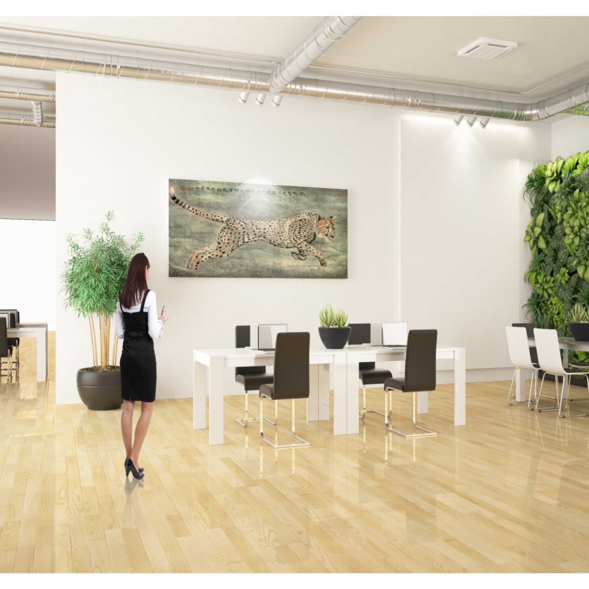 'Runs With Awesome Speed' by River Han, Canvas Wall Art,20 x 40