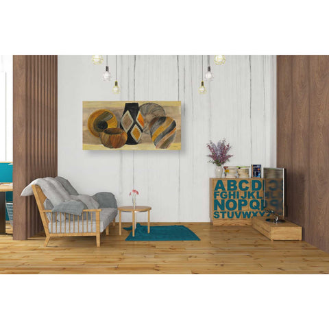 Image of 'Swirling Still Life' by Albena Hristova, Canvas Wall Art,40 x 20