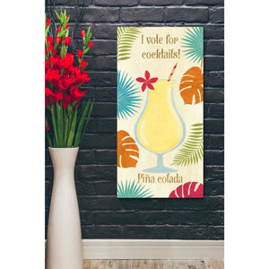 'Exotic Breeze XV' by Veronique Charron, Canvas Wall Art,20 x 40