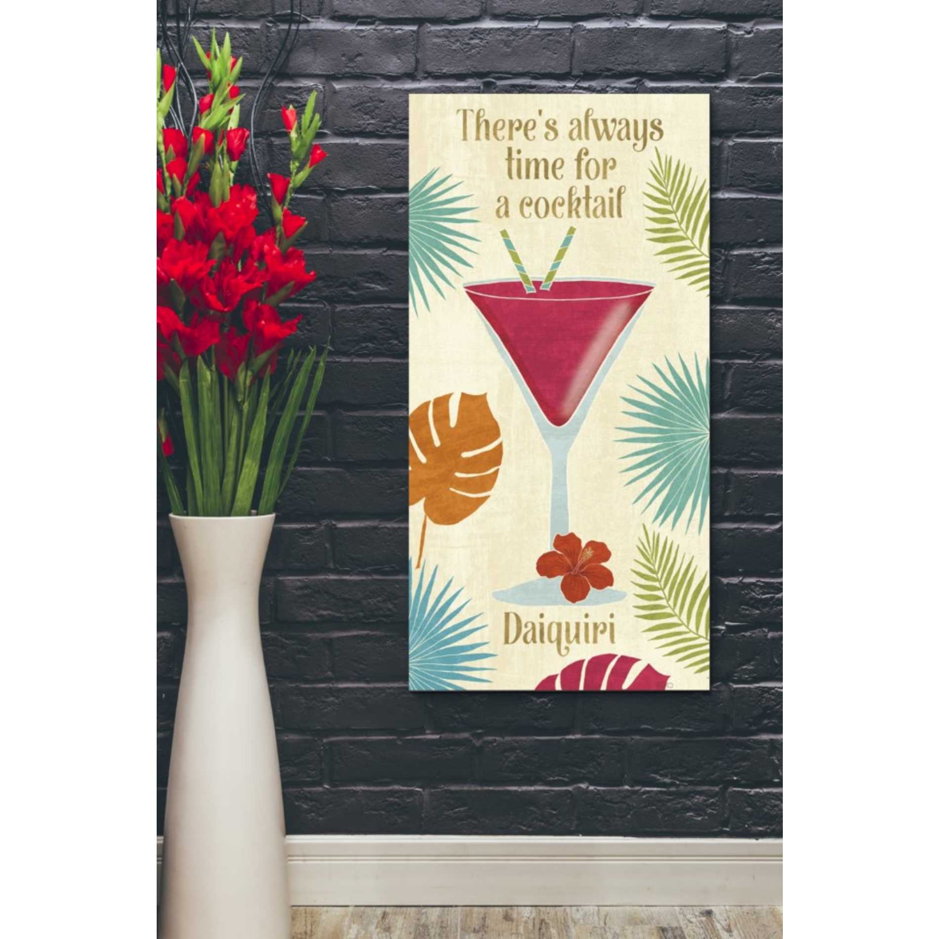 'Exotic Breeze XIII' by Veronique Charron, Canvas Wall Art,20 x 40