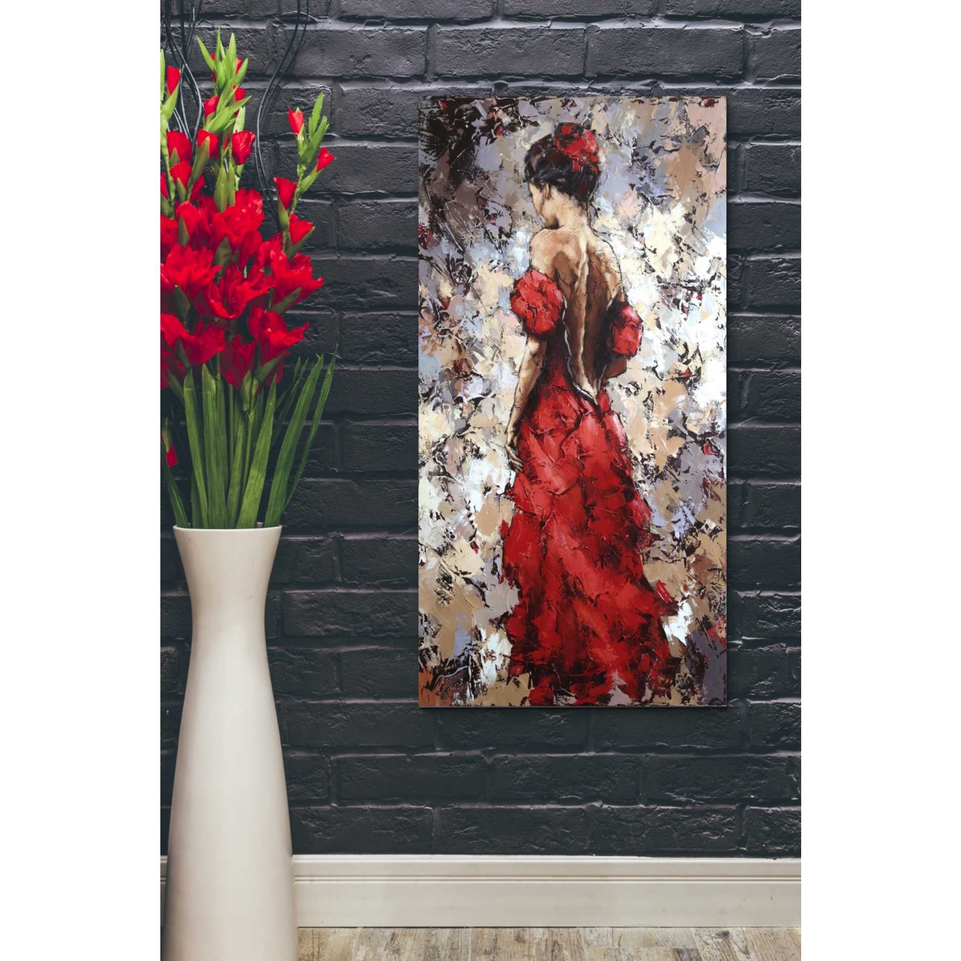 'Baile' by Alexander Gunin, Canvas Wall Art,20 x 40