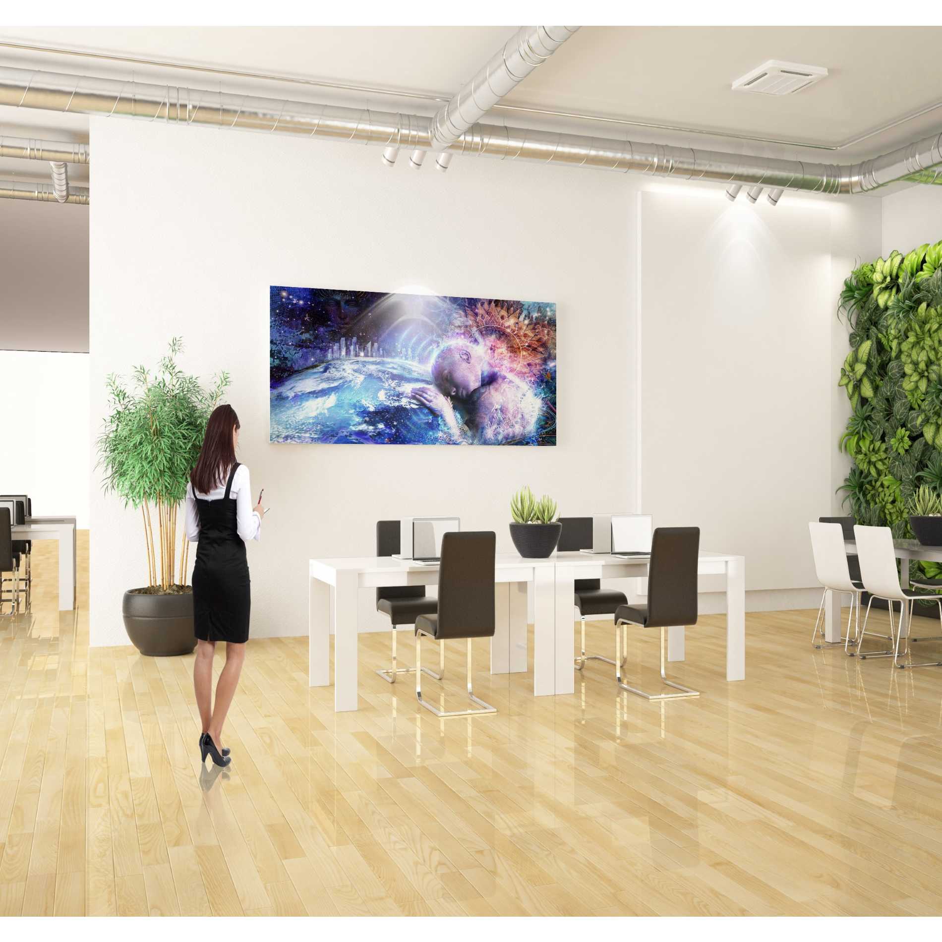 'A Prayer For The Earth' by Cameron Gray, Canvas Wall Art,20 x 40