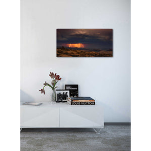 'Arches Light Snow' by Darren White, Canvas Wall Art,20 x 40