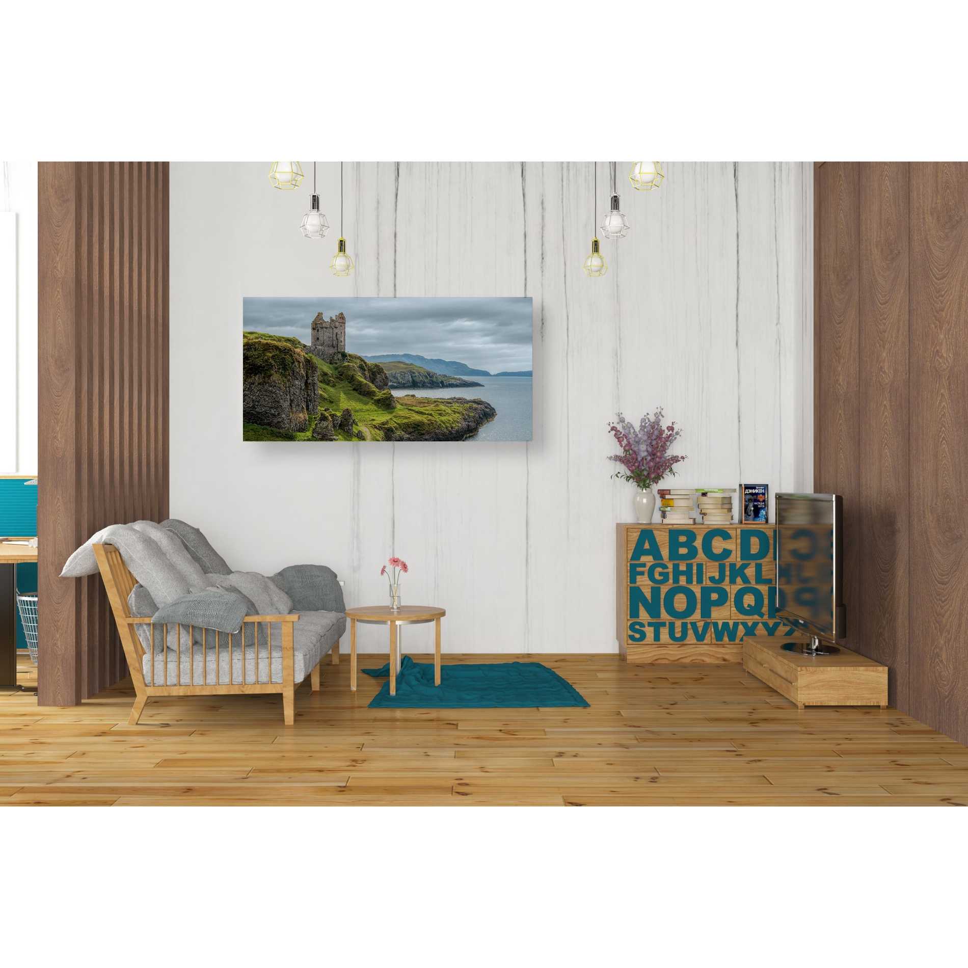 'Lone,' Canvas Wall Art,20 x 40