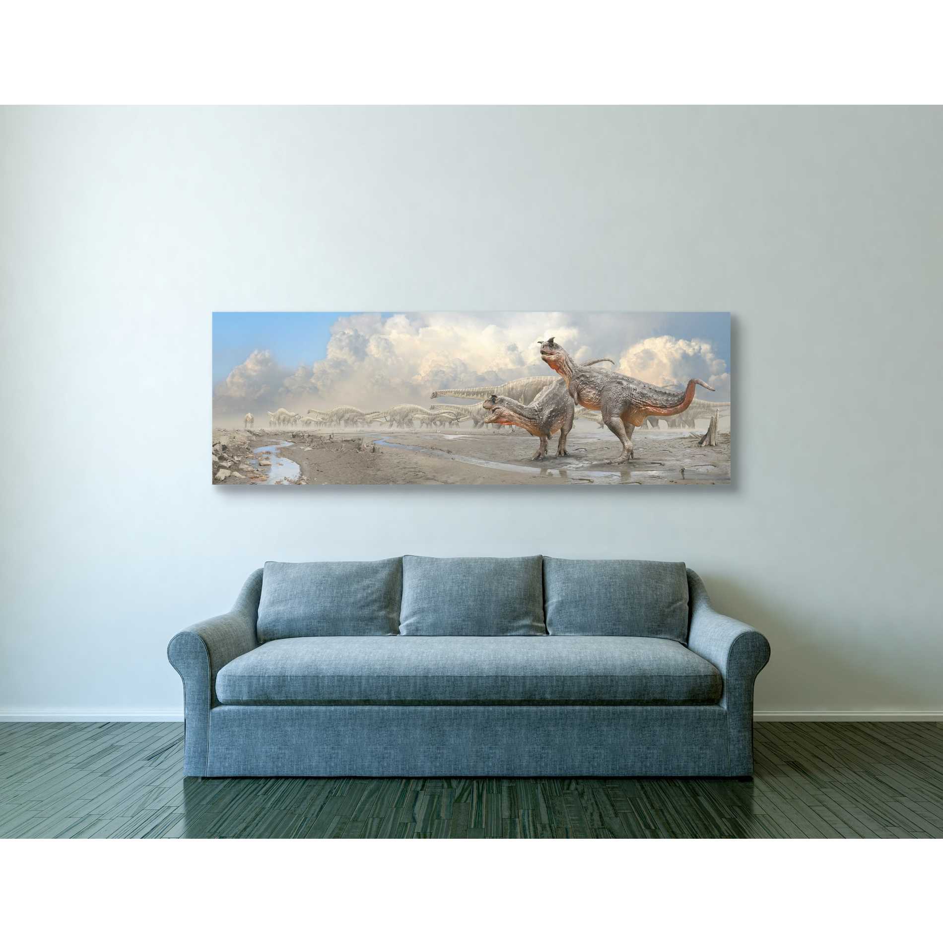 'Brothers in Blood' Canvas Wall Art,20 x 60