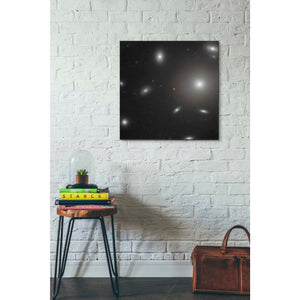 'NGC 4874' Hubble Space Telescope Canvas Wall Art,26 x 26