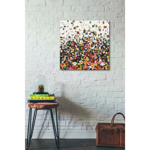 'Flower Shower Crop' by Wild Apple Portfolio, Canvas Wall Art,26 x 26